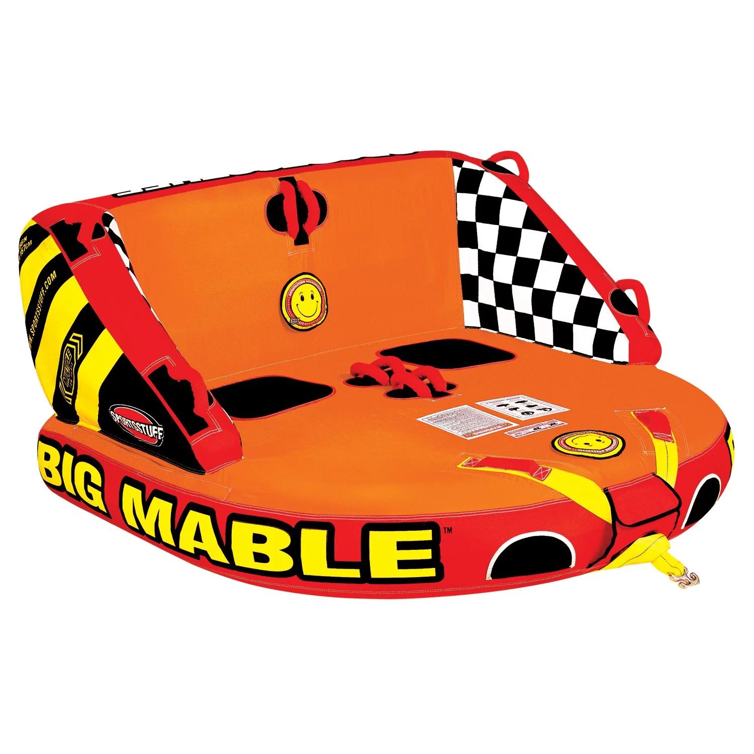 Sportsstuff Inflatable Big Mable Sitting Two Person Towable Tube | Walmart (US)