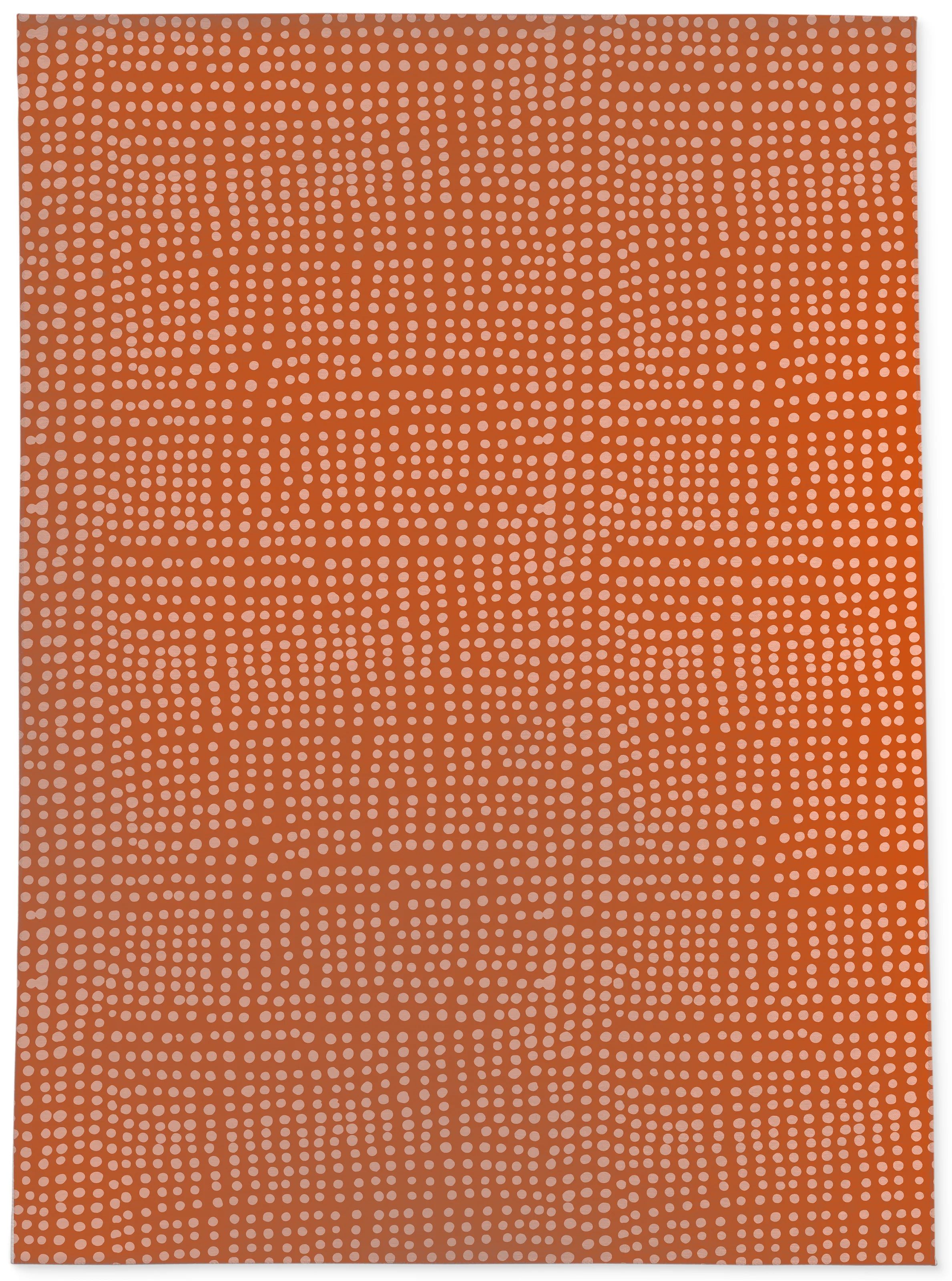 Geometric Terracotta/Orange Indoor / Outdoor Area Rug | Wayfair Professional