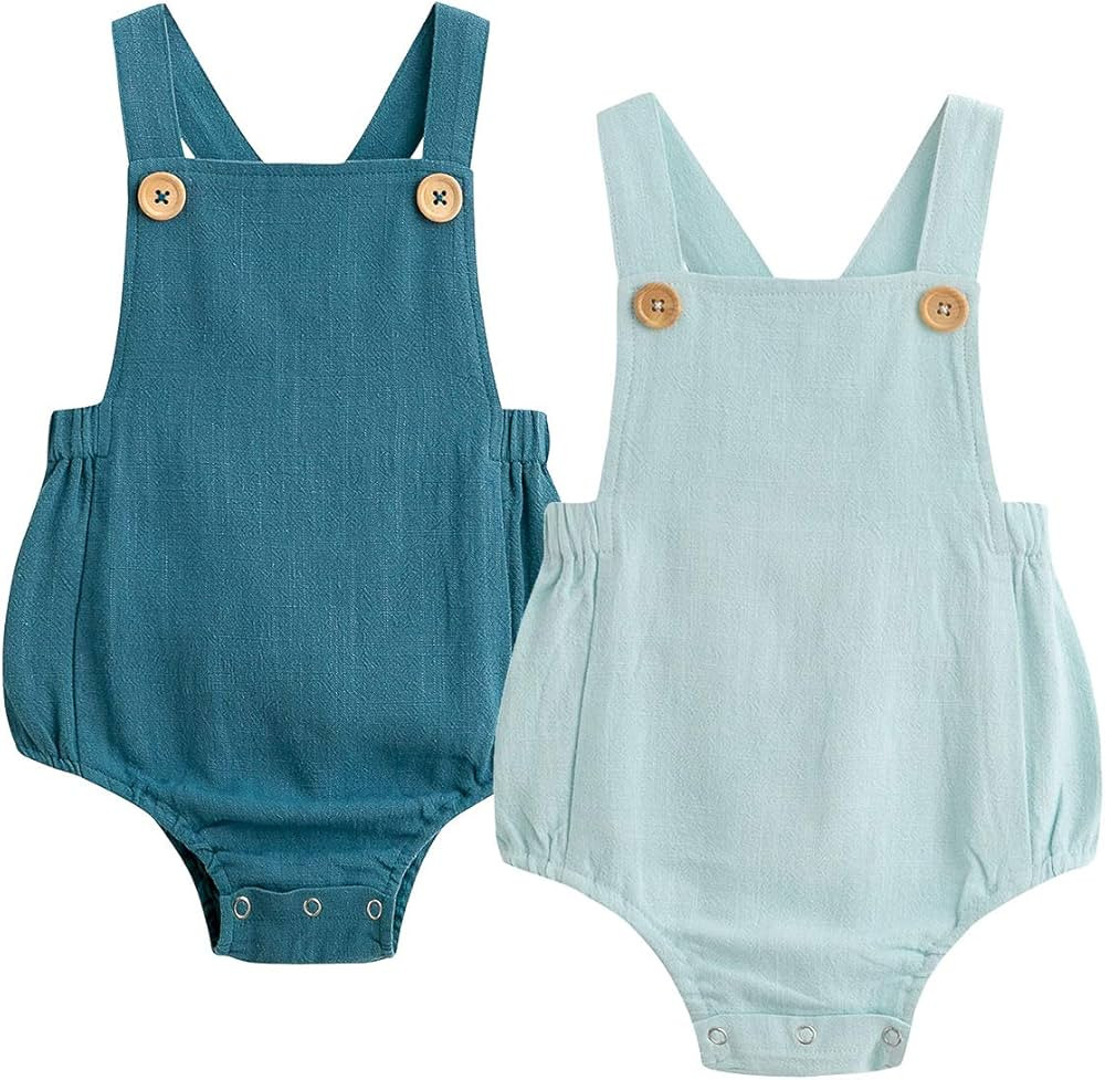 Simplee kids Animal Bunny Baby Easter Romper Long Ear Rabbit Hoodie Romper Jumpsuit with Zipper | Amazon (US)