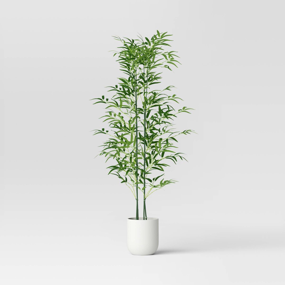 55" Large Bamboo Leaf Tree Artificial Plant - Threshold™ | Target