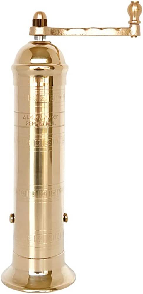 The Original European Pepper Mill 8'' Brass Pepper Mill | Amazon (US)