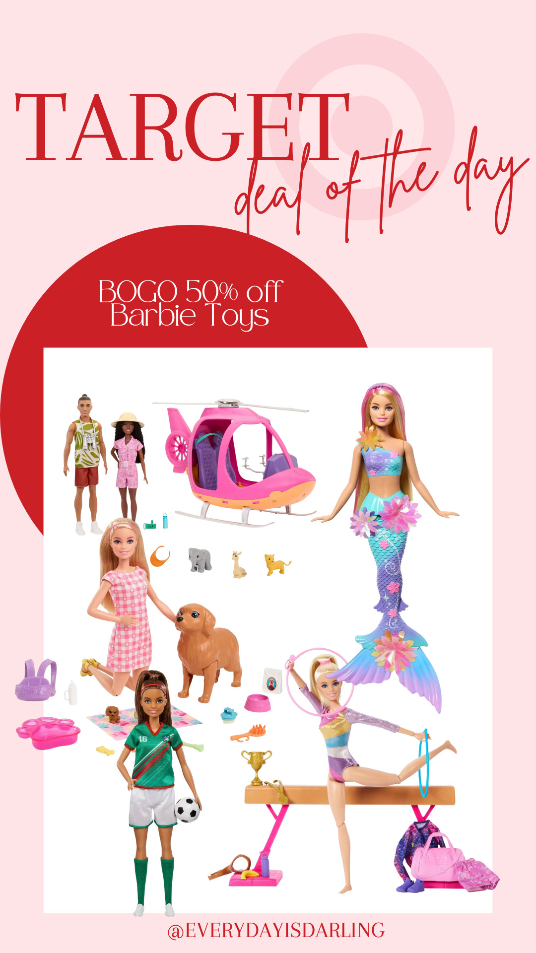 Lots of good barbie's on sale for buy one get one 50% off! 

 #LTKGiftGuide #LTKHoliday #LTKKids