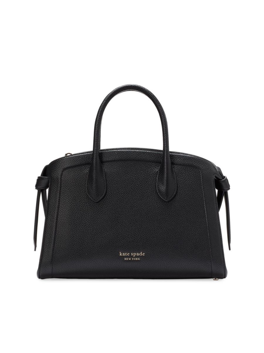 Knott Medium Pebbled Leather Satchel | Saks Fifth Avenue