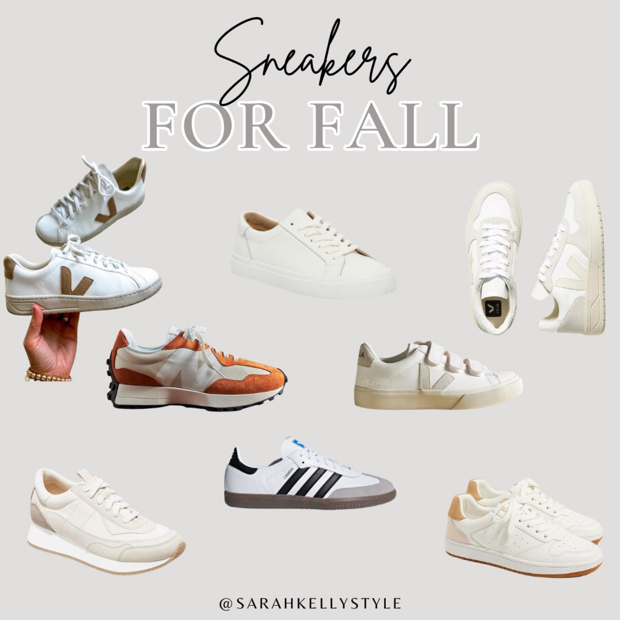 Sneakers for fall, Sarah Kelly style 

#LTKstyletip #LTKover40 #LTKSeasonal