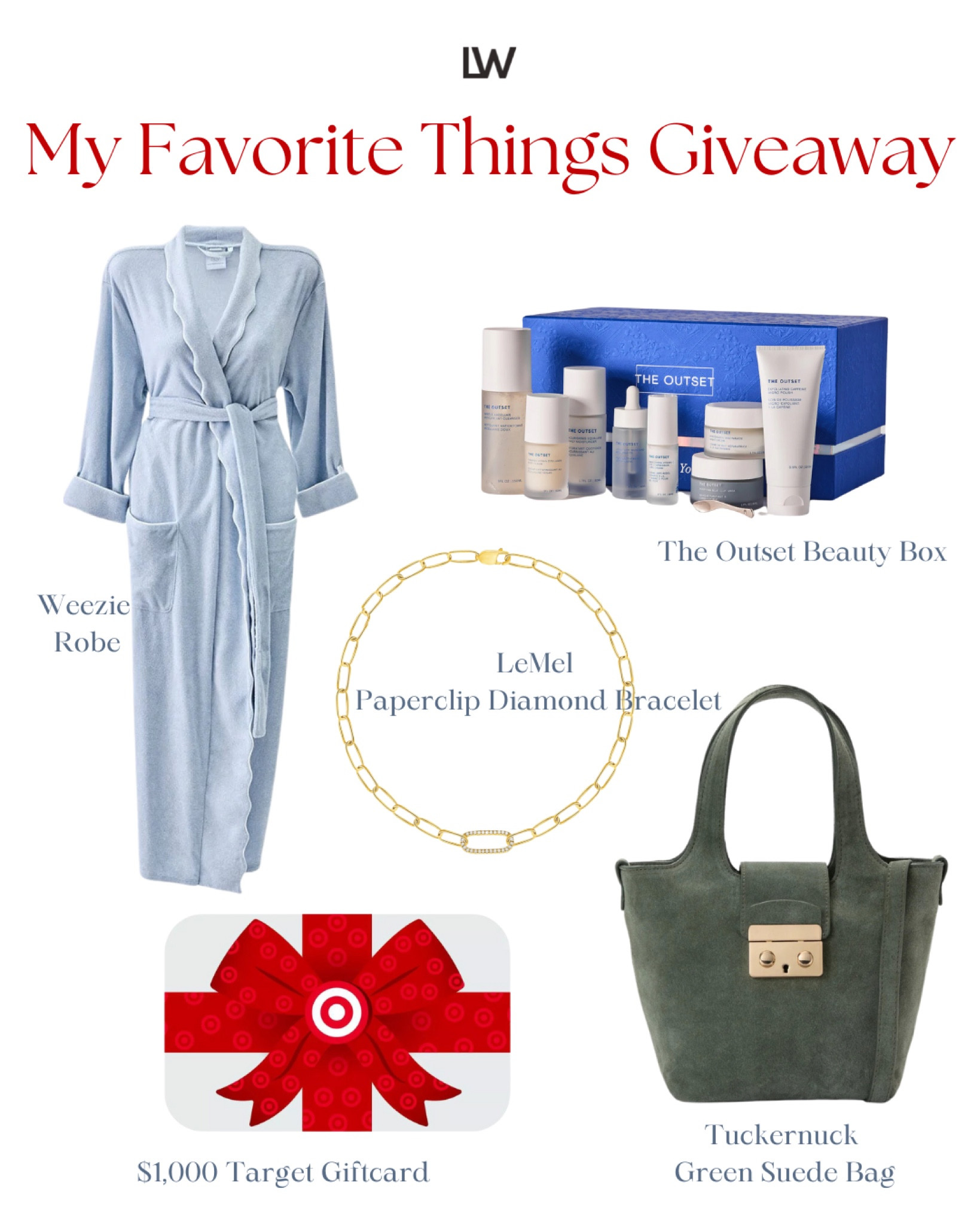 5 of my favorite things that I am giving away to one lucky winner!! shop my favorite things here ❤️

#LTKHoliday