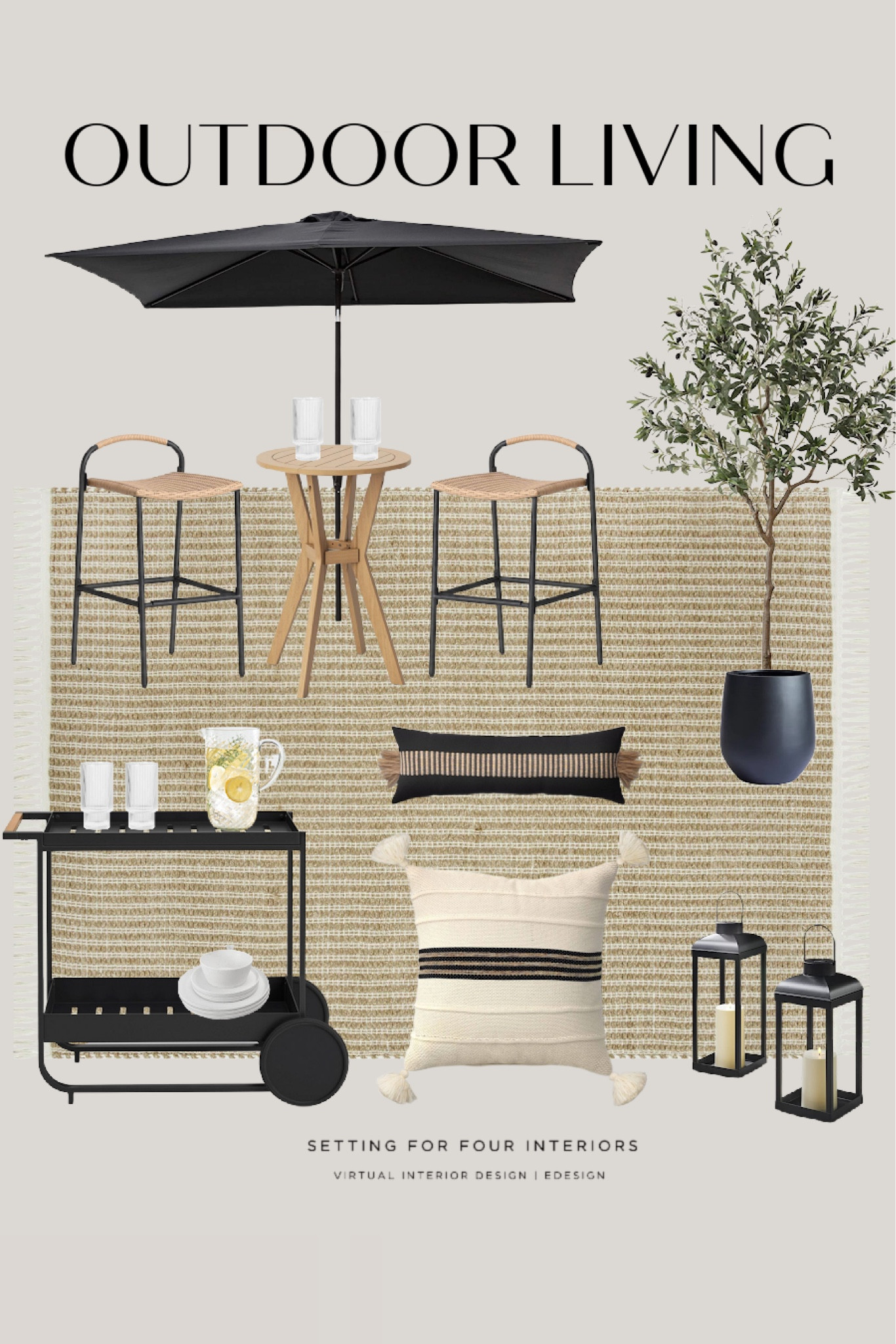 Outdoor bar design. This bar table and bar stools are a fabulous gift for Mother’s Day!
Outdoor furniture and decor ideas.

Patio, backyard, outdoor living, neutral, outdoor bar cart, outdoor pillows
#mothersday #patio #outdoor

Virtual Design. eDesign
Interior Design and Color Services

#LTKunder50 #LTKsalealert #LTKhome