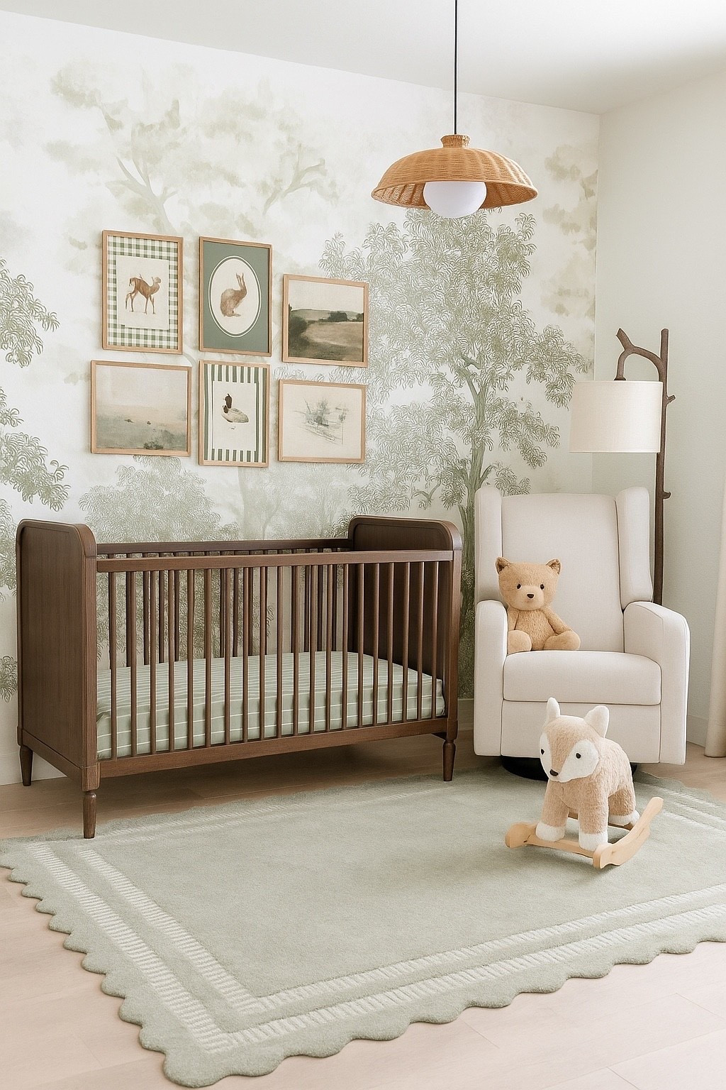woodland nursery design 

#LTKSeasonal #LTKBump #LTKBaby