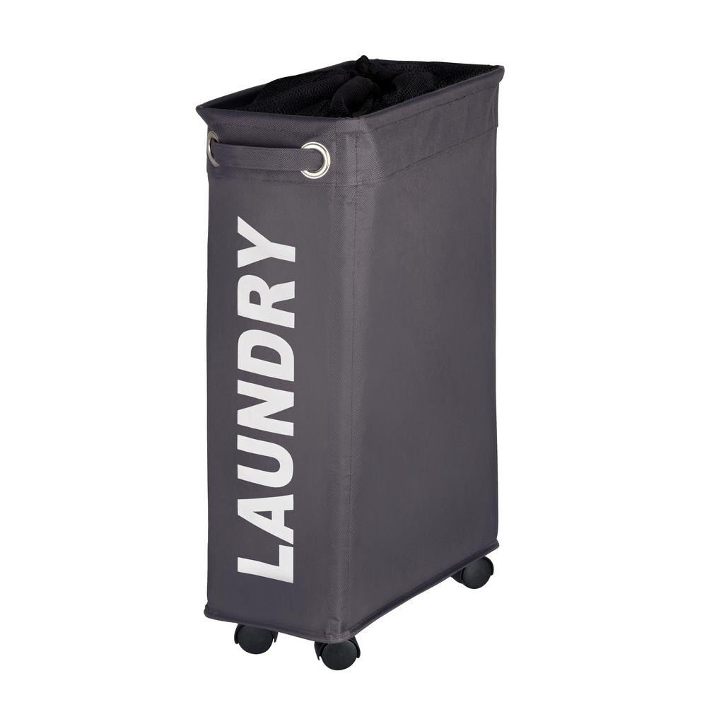 Wenko Laundry Bin Corno Grey-3450115100 - The Home Depot | The Home Depot