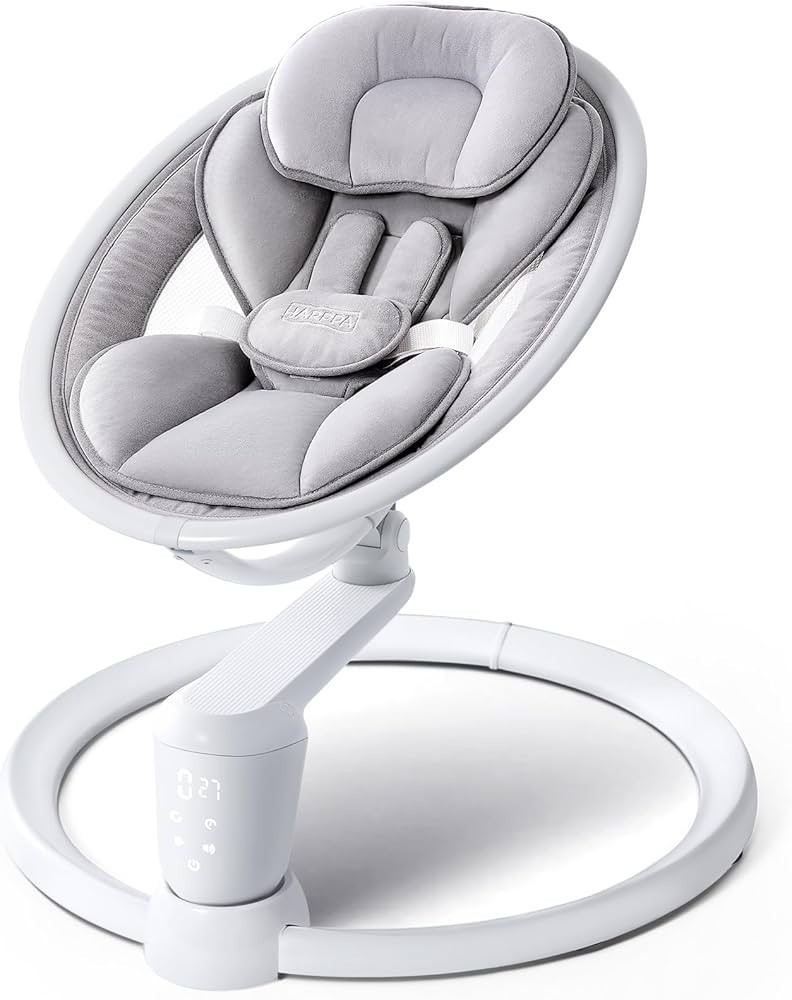 HARPPA Electric Baby Swings for Infants and Newborns, 5 Speeds and Remote Control 10 Built-in Mel... | Amazon (US)