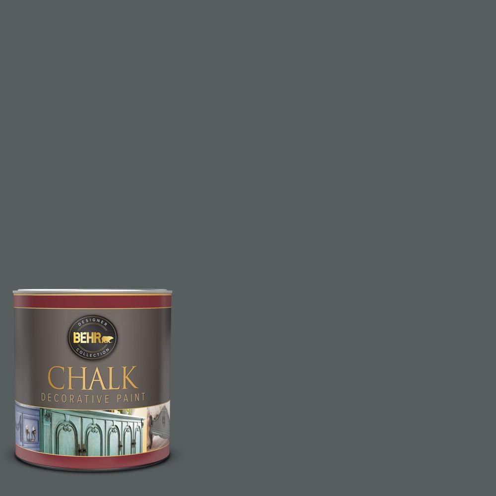 BEHR 1 qt. #N500-6 Graphic Charcoal Interior Chalk Decorative Paint-713004 - The Home Depot | The Home Depot