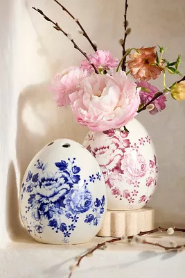 Delft Egg Bud Vase | Terrain