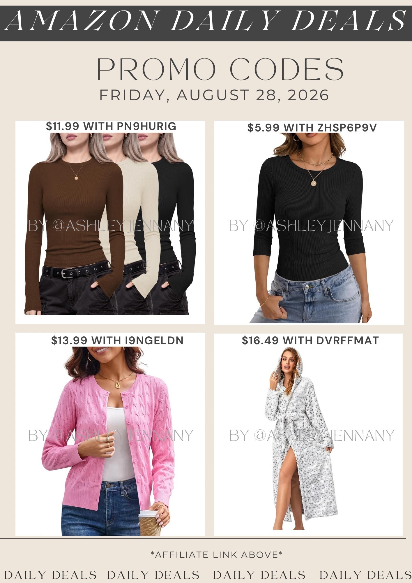 Amazon deals

#LTKMidsize #LTKSaleAlert #LTKSeasonal