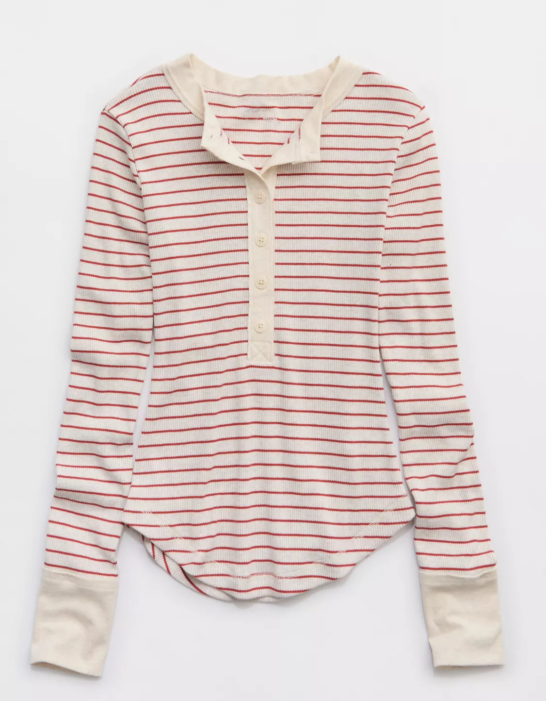 Aerie Henley Essential Layering T-Shirt | Aerie