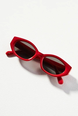 Painted Cat-Eye Sunglasses | Anthropologie (US)