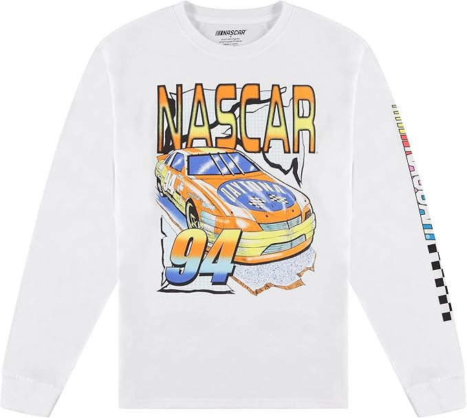NASCAR Vintage Daytona 500 Shirt Racing Mens Graphic Long Sleeve T-Shirt | Amazon (US)