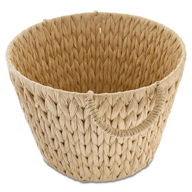 Decorative Paper Basket, Beige, 14" x 13", Easter by Way To Celebrate | Walmart (US)