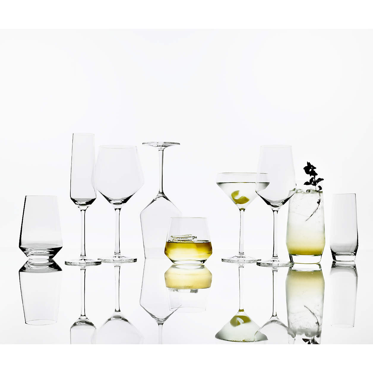 Schott Zwiesel Pure Tour Stemless Pinot Grigio Glass 10-Oz. + Reviews | Crate & Barrel | Crate & Barrel