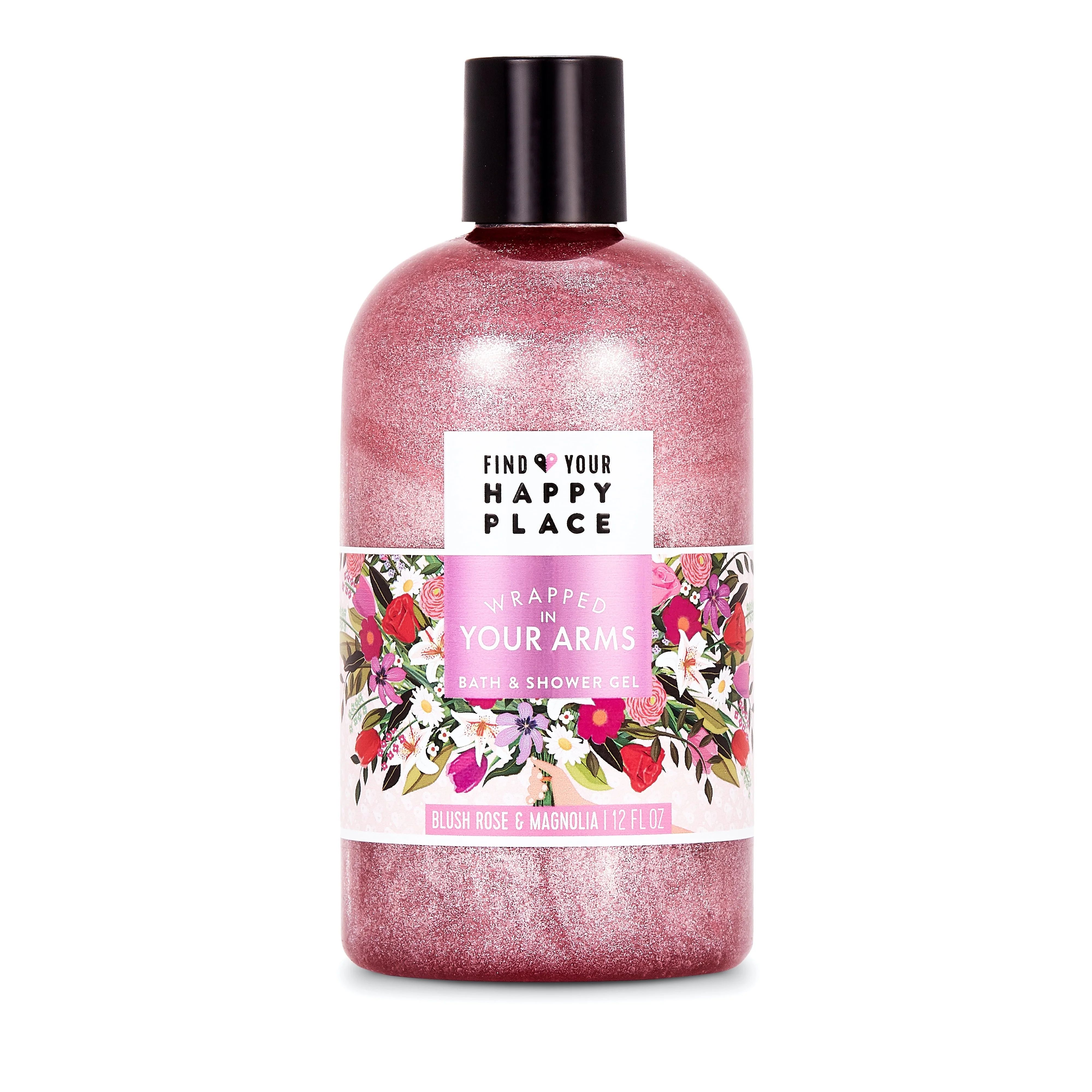 Find Your Happy Place Indulgent Bubble Bath And Shower Gel Wrapped In Your Arms Blush Rose and Ma... | Walmart (US)
