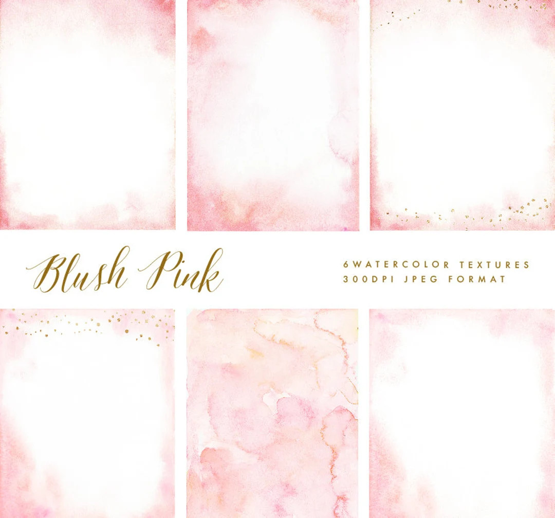 Watercolor Texture-blush Pink/small Set/background/wedding/jpeg Format - Etsy | Etsy (US)