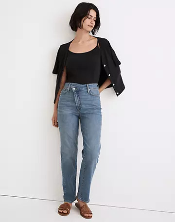 The Perfect Vintage Straight Jean: Crossover Edition | Madewell