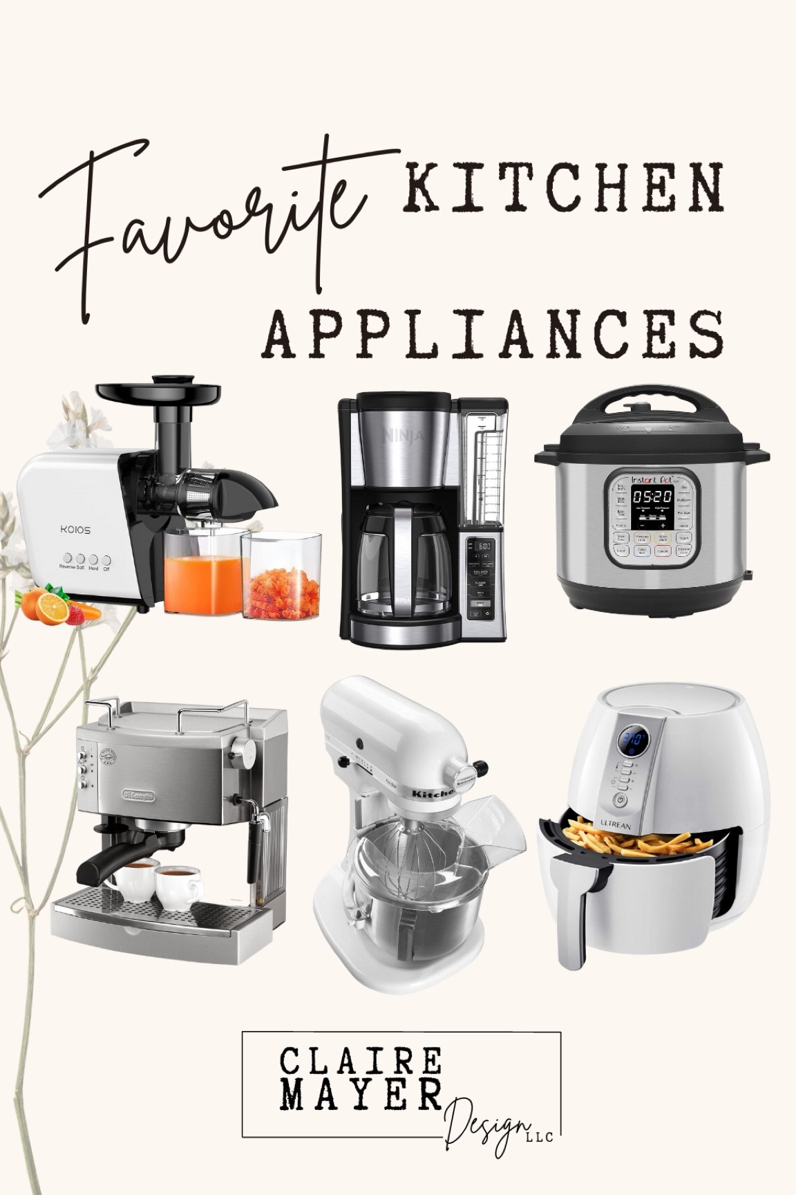 Every kitchen needs these appliances! These are the holy grail items that I use almost daily. 

#LTKCyberweek #LTKunder50 #LTKhome