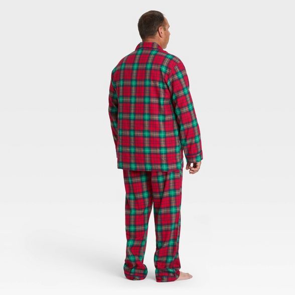 Men's Holiday Plaid Flannel Pajama Set - Wondershop™ | Target