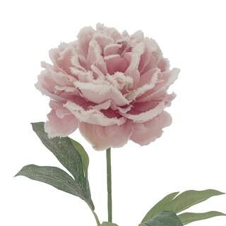 Snowy Pink Peony Stem by Ashland® | Michaels Stores