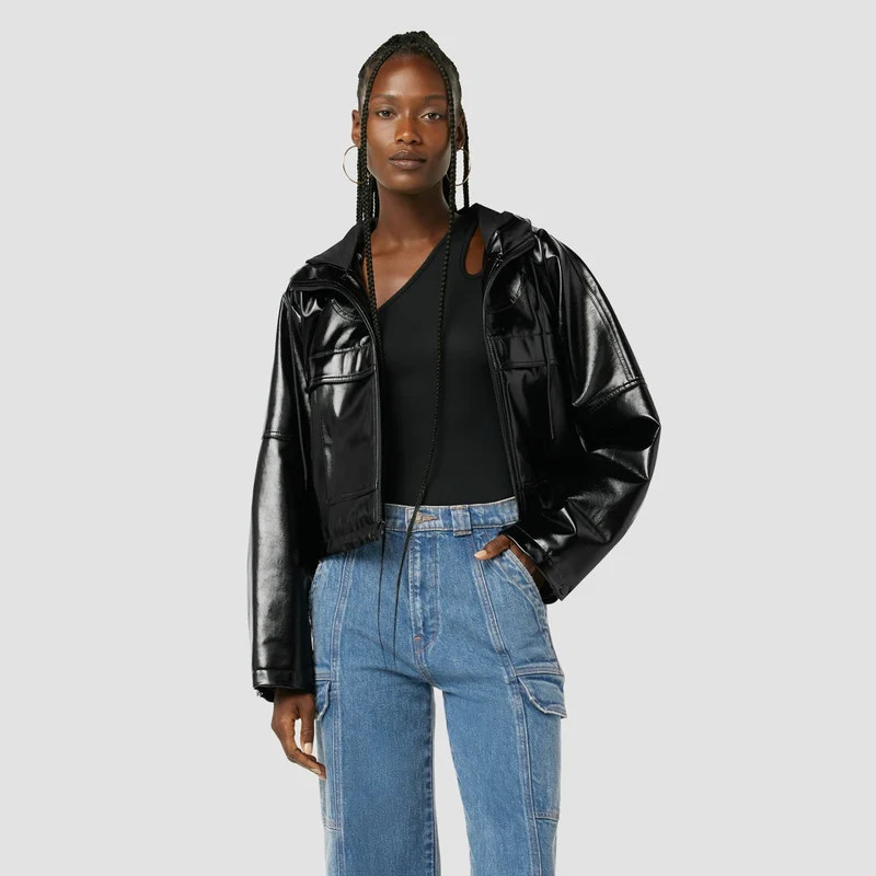 Hudson Jeans High Rise Wide Leg Cargo Pant - Lighthouse - Blue - 33 | Verishop