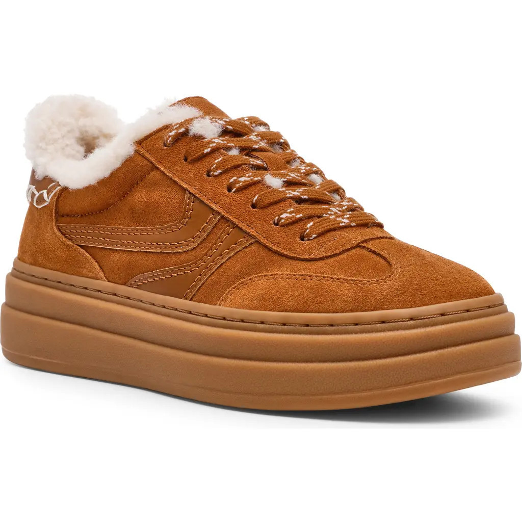 Steve Madden Dodge Platform Sneaker in Chestnut Suede at Nordstrom Rack, Size 9.5 | Nordstrom Rack