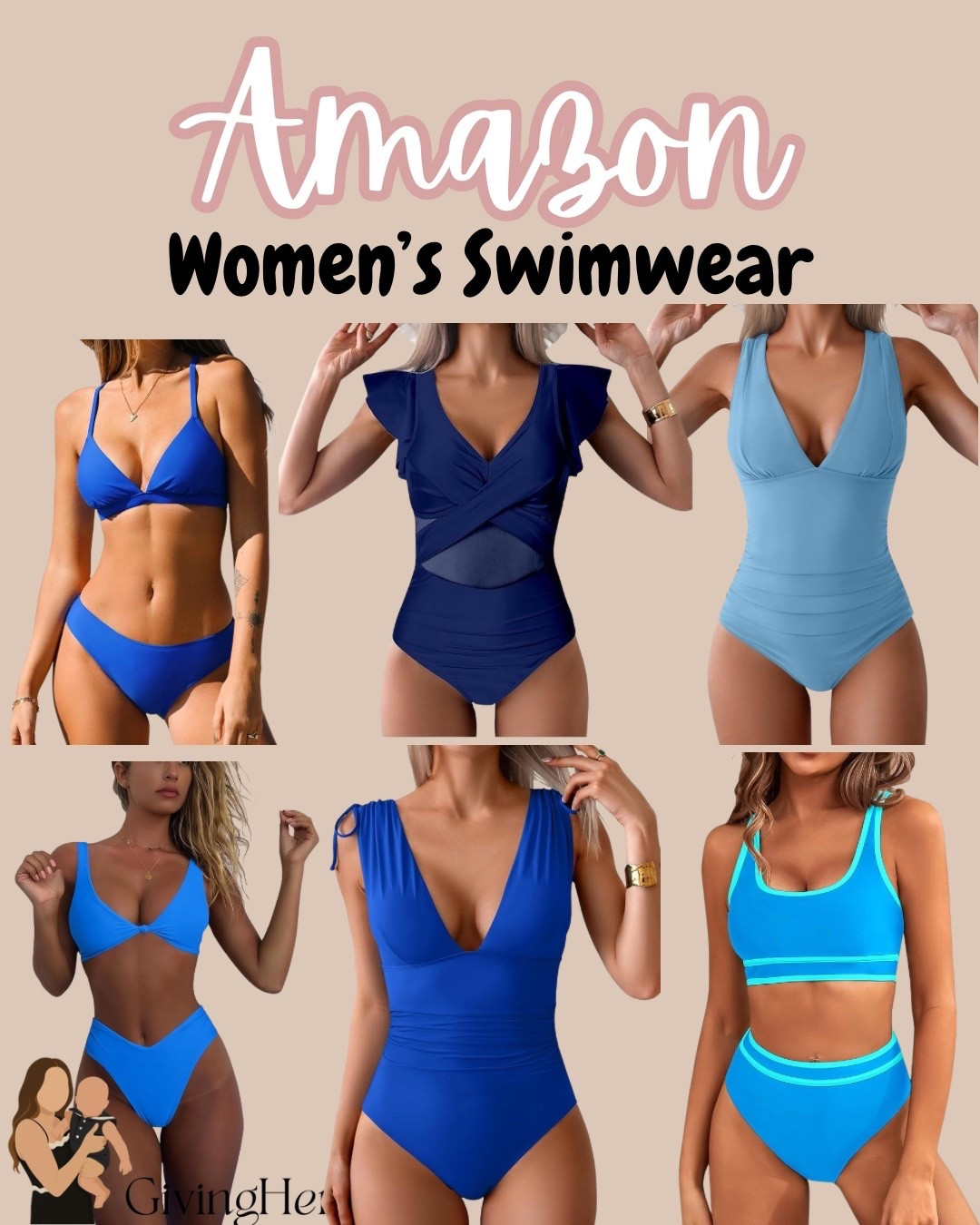 Women’s swimsuits from Amazon 

Amazon swim, swimwear, Amazon bikini, bathing suit, summer, travel, vacation, women’s swim, two piece swim, one piece swim, resort, beach

#LTKSwim #LTKTravel