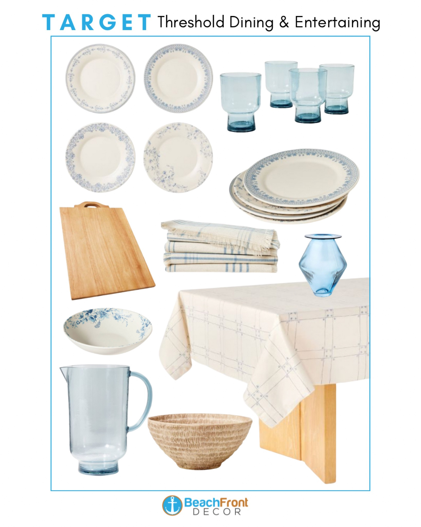 Threshold dining & entertaining pieces for Spring 🩵

#LTKhome