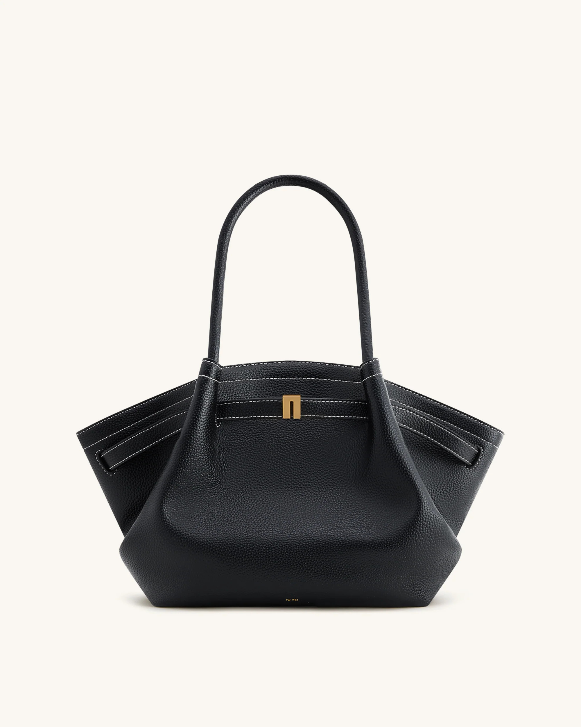 Hana Medium Tote Bag - Black | JW PEI US
