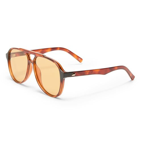 Le Specs Tragic Magic Sunglasses, Toffee Tort, Brown, One Size | Amazon (US)