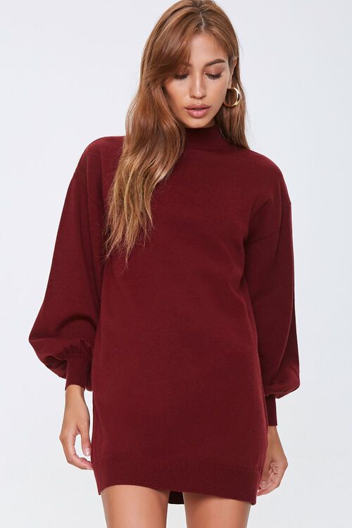 Mock Neck Sweater Dress | Forever 21 (US)