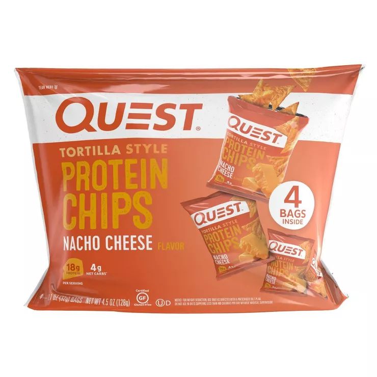 Quest Nutrition Tortilla Style Protein Chips - Nacho | Target
