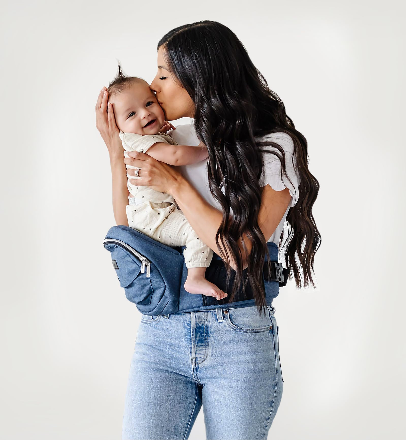 Tushbaby - Safety-Certified Hip Seat Baby Carrier - Mom’s Choice Award Winner, Seen on Shark Ta... | Amazon (US)