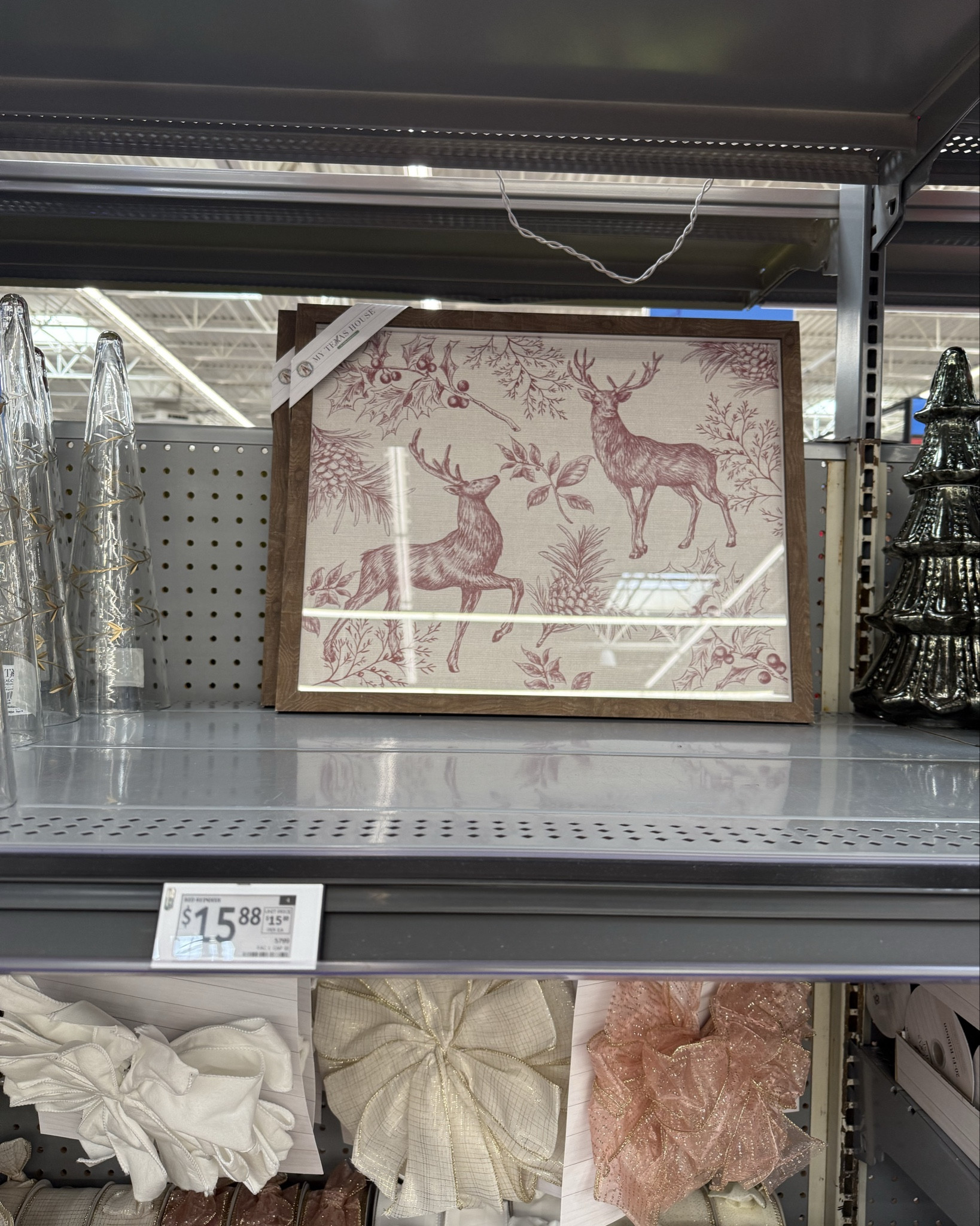 I couldn’t find the link to the moose frame but once I see it available online I’ll link! Super cute Christmas decor inside. Rustic, art, chic holiday decor 

#LTKHome #LTKFindsUnder50 #LTKSeasonal