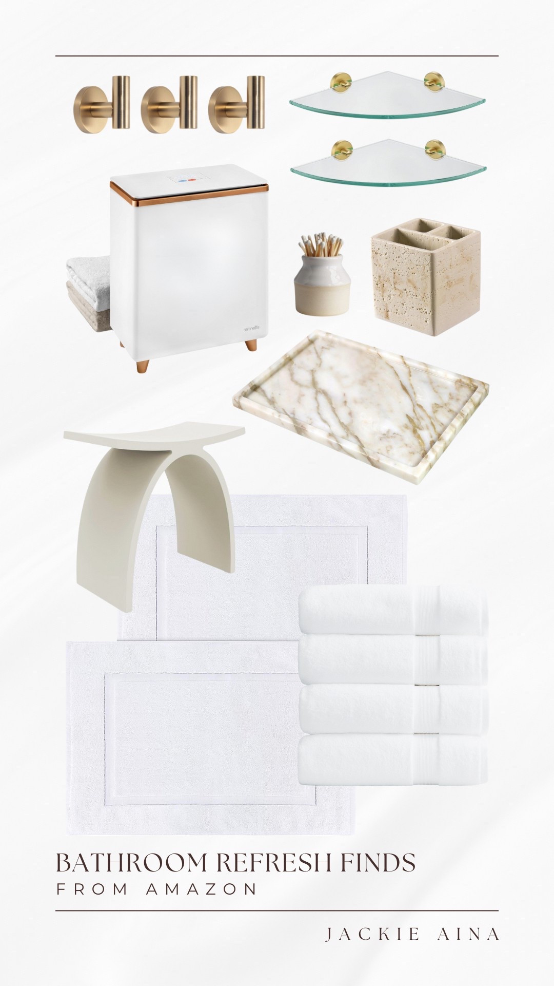 Bathroom refresh finds from Amazon!! 

#LTKFindsUnder50 #LTKHome #LTKStyleTip