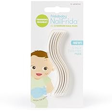 Fridababy NailFrida The S-Curved Nail Files (5 Pack) White | Amazon (US)