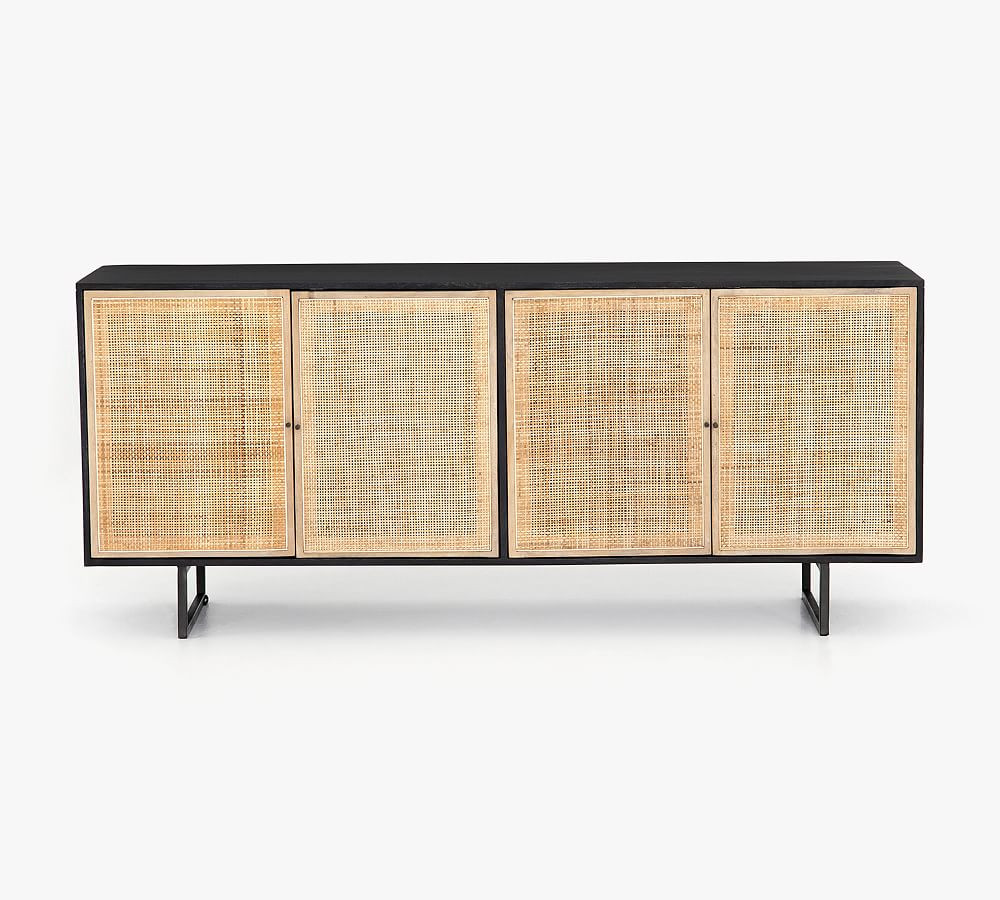 Dolores Cane Console Table | Pottery Barn (US)