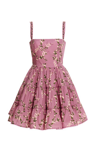 Lima Tiered Linen Mini Dress | Moda Operandi (Global)