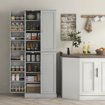 Versatile Modern Kitchen Pantry Cabinet with Abundant Storage Options | Wayfair North America