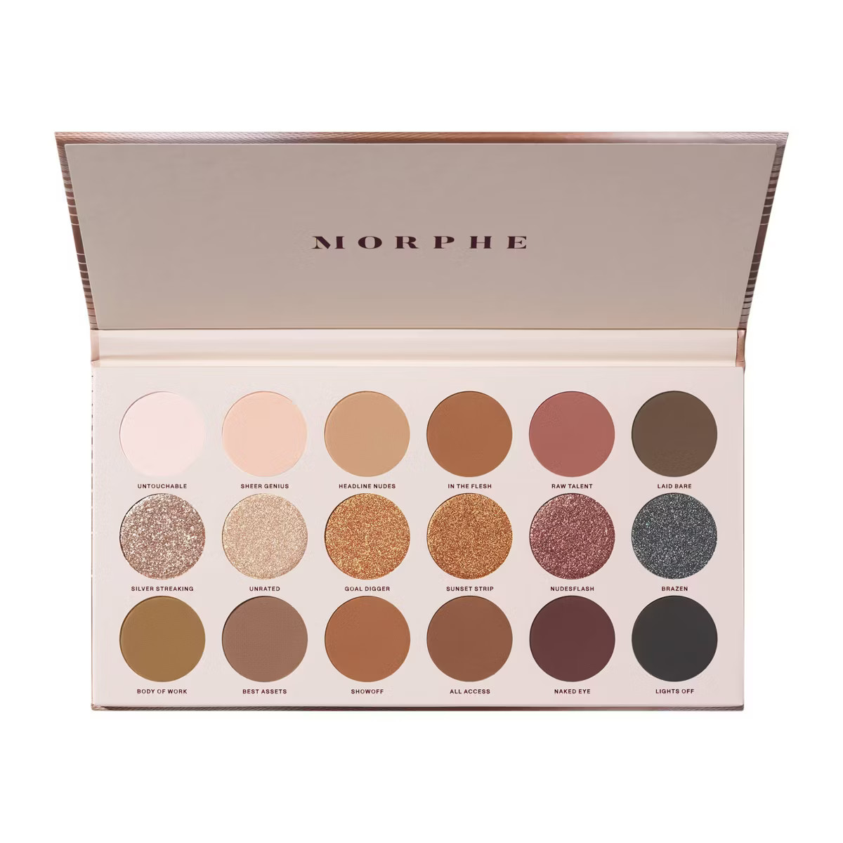 Morphe Nude Ambition Artistry Eyeshadow Palette - 0.72oz - Ulta Beauty | Target