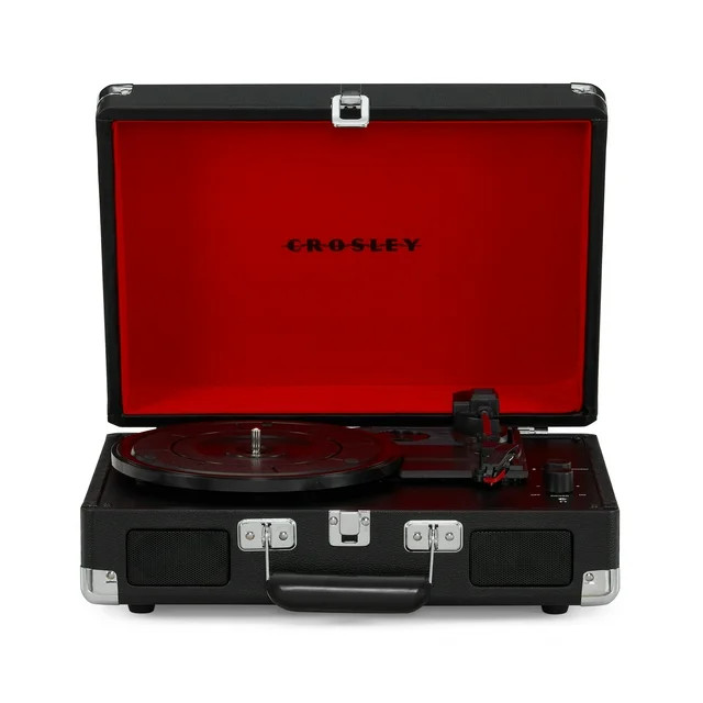 Crosley Cruiser Premier Vinyl Record Player with Speakers with Wireless Bluetooth - Audio Turntab... | Walmart (US)