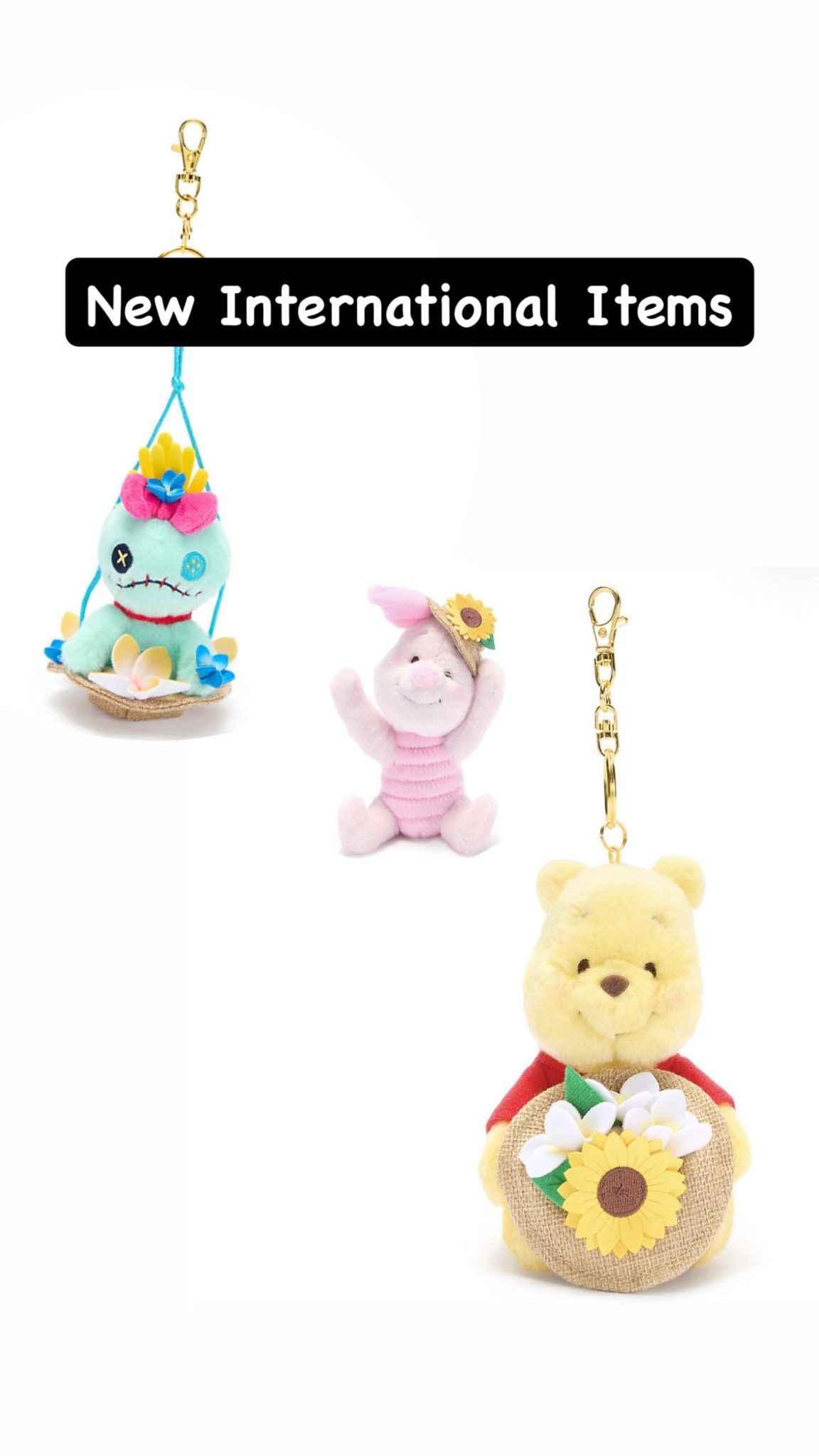 Plushies and keychains - new International items online at DisneyStore

#LTKSeasonal
