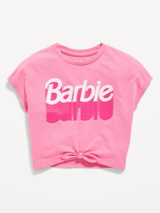 Barbie™ Graphic Tie-Knot T-Shirt for Toddler Girls | Old Navy (US)