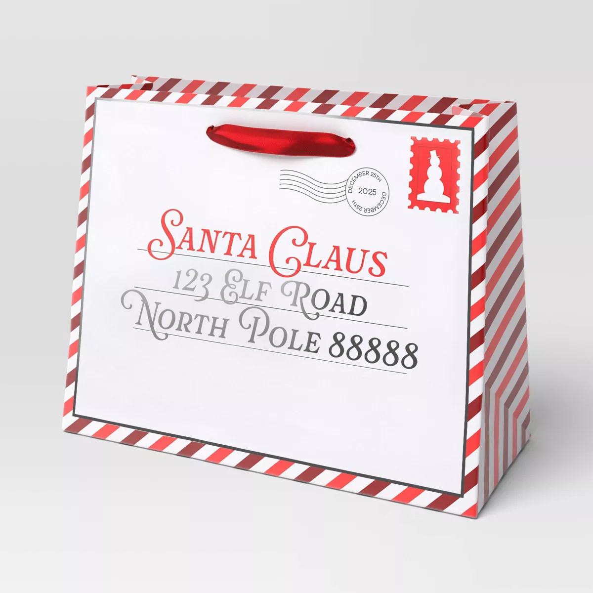 Christmas Candy Cane Wishes Vogue Santa Claus Letter - Wondershop™ | Target