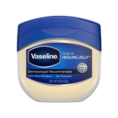 Vaseline Original Healing Petroleum Jelly Unscented - 7.5oz: Moisturizing, Hypoallergenic, Jar, Gel Form | Target