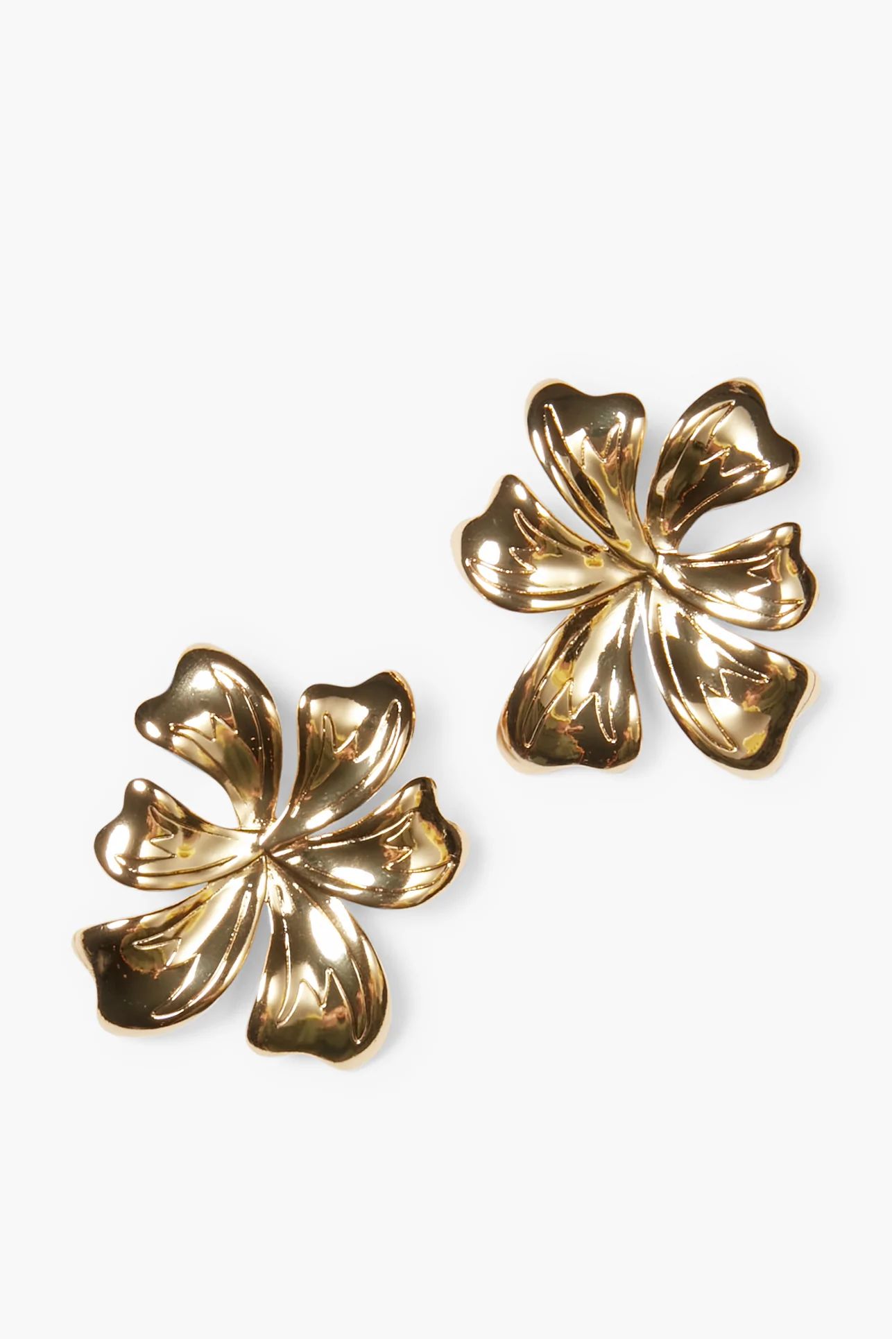 Gold Priscilla Earrings | Tuckernuck (US)