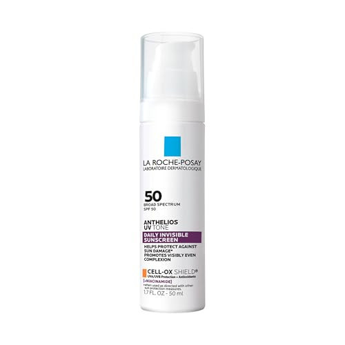La Roche Posay Anthelios UV Tone Sunscreen SPF 50, Daily Sunscreen for Face with Niacinamide, Broad Spectrum Invisible SPF Protection for Discoloration and Uneven Skin | Amazon (US)